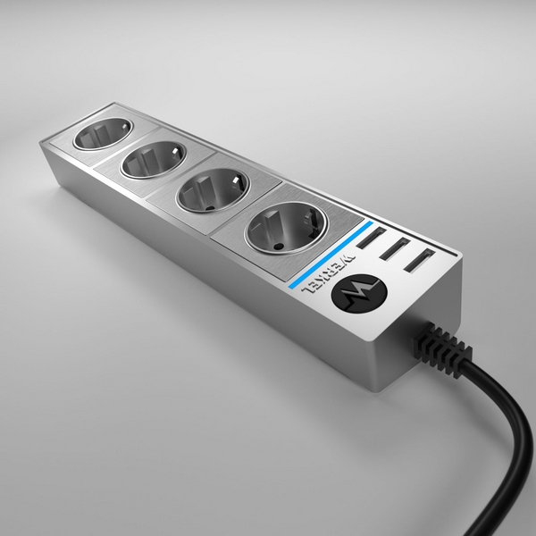 

Розеточный блок 4-х местный + 3 USB серебряный/серебряный рифленый (a051458) Werkel Розеточный блок серебряный/серебряный рифленый W6514945, Розеточный блок серебряный/серебряный рифленый W6514945