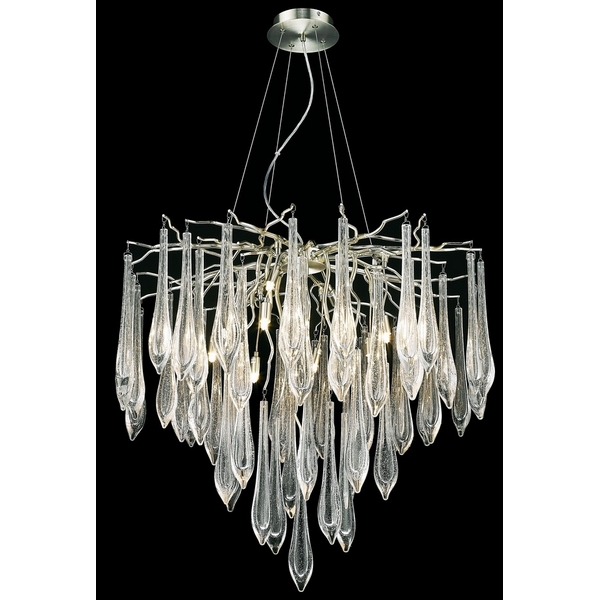 

Подвесная каскадная люстра Wertmark Divina WE186.12.203, Никель, Divina WE186.12.203