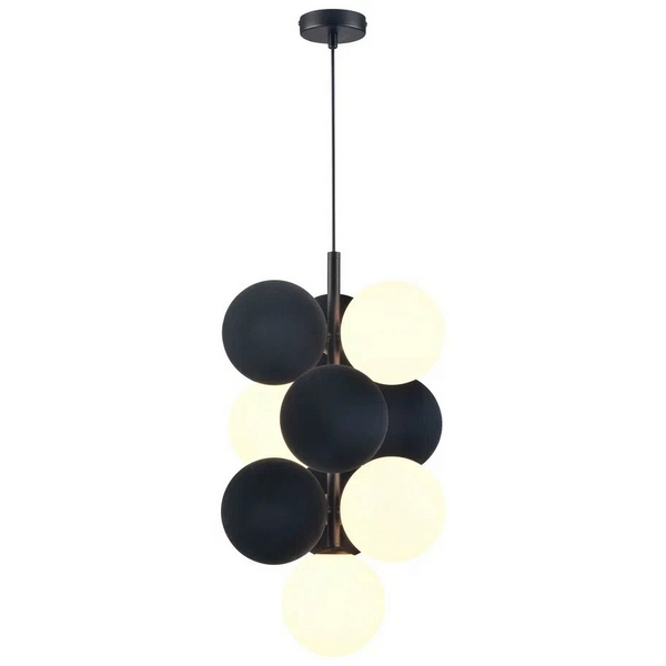 

Подвесной светильник Wertmark Berta WE237.10.026 шарики, Черный, Berta WE237.10.026