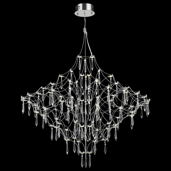 Изображение товара Подвесная светодиодная люстра Wertmark Fedelina WE335.10.103 Арт-Деко хрусталь регул высота 28 м2