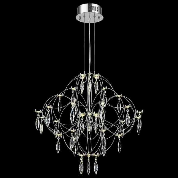

Подвесная люстра светодиодная Wertmark Fedele WE338.06.103, Прозрачный, Fedele WE338.06.103