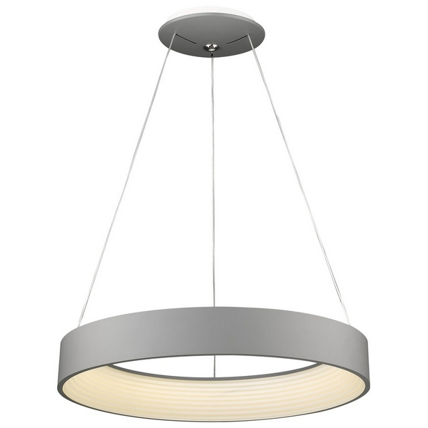 

Подвесной светильник Cerchio LED с пультом WE413.01.023 (Wertmark), Серый, Cerchio WE413.01.023