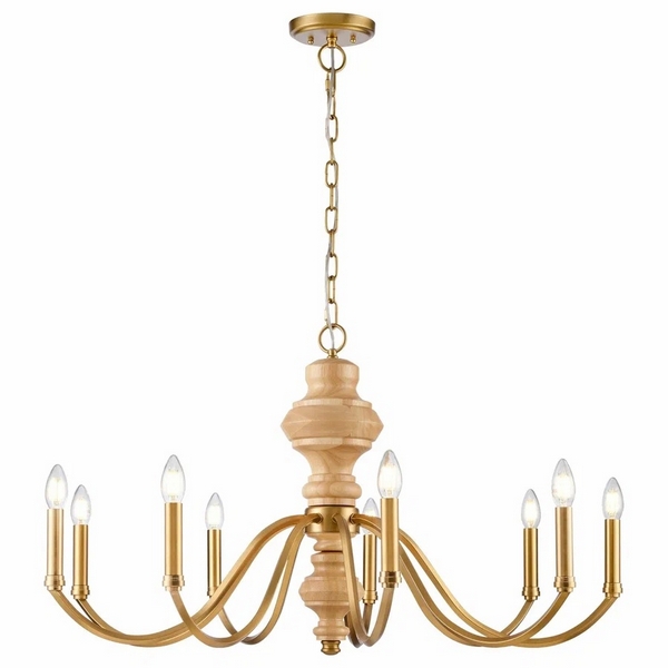 

Подвесная люстра Wertmark Donna WE584.09.503, Бронза, Donna WE584.09.503