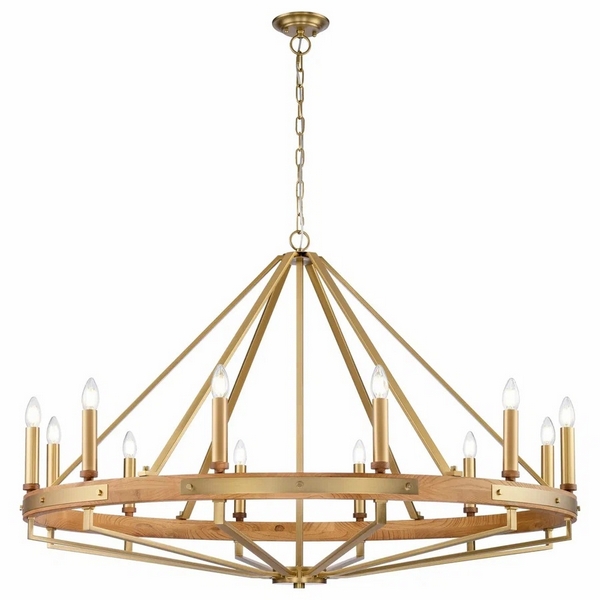 Изображение товара Подвесная люстра Wertmark Brenda WE586.12.503 классическая с 12 лампами E14