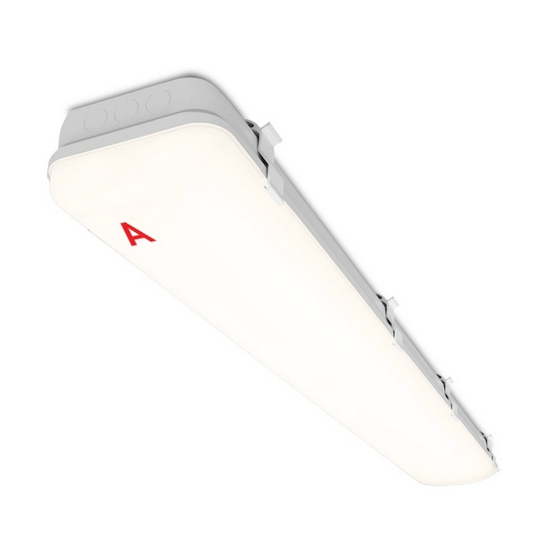 

Промышленный потолочный светодиодный линейный светильник Wolta Пром ДСП01-72-051-4К с БАП EM3 72Вт 4000К IP65 матовый, Белый, Пром ДСП01-72-051-4К