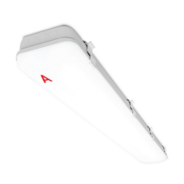 

Промышленный потолочный светодиодный линейный светильник Wolta Пром ДСП01-72-051-6К с БАП EM3 72Вт 6500К IP65 матовый, Белый, Пром ДСП01-72-051-6К