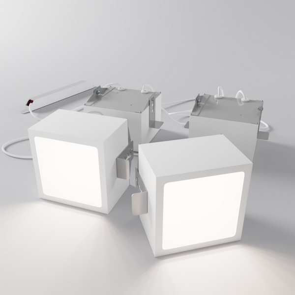 Изображение товара Светильник встраиваемый Wolta Галактика ДВО10-36-002-5К-Б микропризма