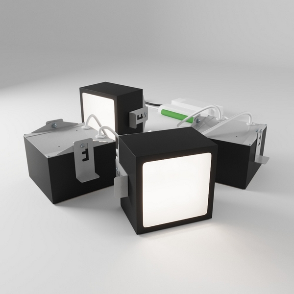 Изображение товара Светильник встраиваемый Wolta Галактика ДВО10-36-051-5К-Ч с БАП ЕМ3 матовый