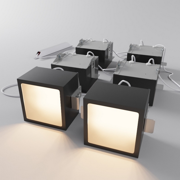 Изображение товара Светильник встраиваемый Wolta Галактика ДВО10-54-001-3К-Ч матовый