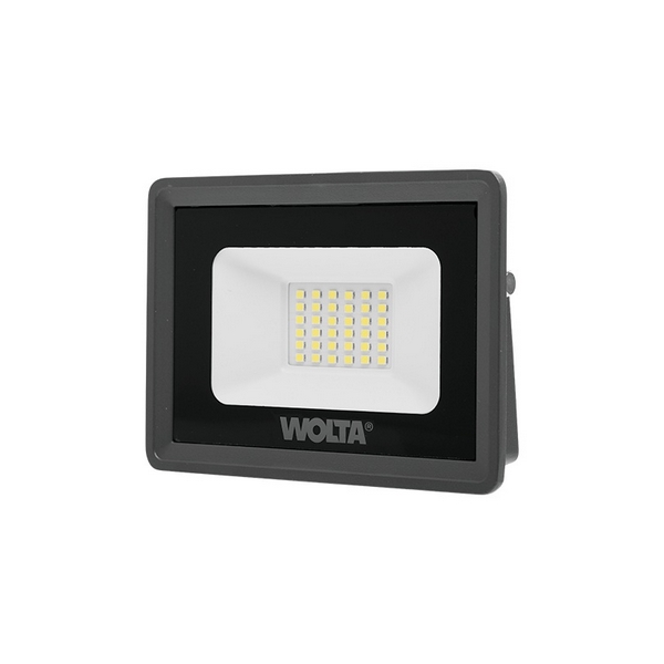 

Светодиодный прожектор 30Вт 5700К IP65 Wolta WFL-30W/06, Серый, WFL-30W/06