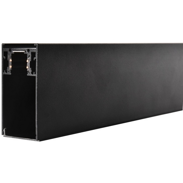 Изображение товара Шинопровод накладной магнитный Wolta WML-TR1/01B 1м черный для освещения