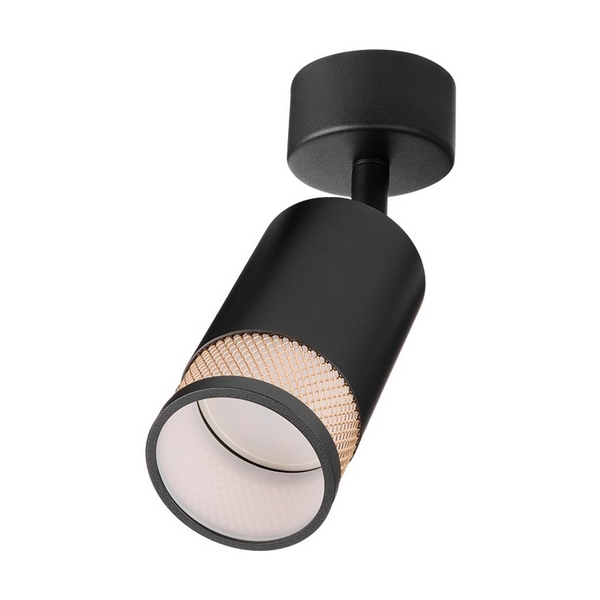 

Спот Wolta WSL-GU10/S12BG под лампу GU10 Черный / золотой RETE, Wtl-Gu10 WSL-GU10/S12BG