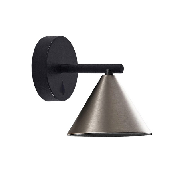 

Бра Wolta WSL-GU10/W08CH под лампу GU10 Черный / Серый BELLO, Wsl-Gu10 WSL-GU10/W08CH