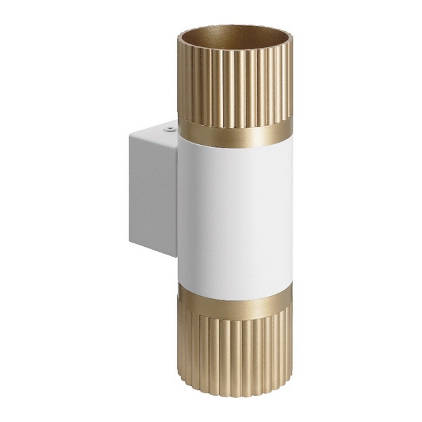 

Настенный светильник Wolta WSL-GU10/W19WG-2 под лампу GU10 Белый / золотой DUO, Wsl-Gu10/19 WSL-GU10/W19WG-2