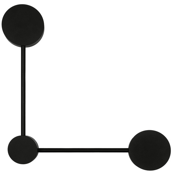 

Настенный светильник Wolta WSL-GX53/13E под лампу GX53 Черный MOLECULE, Wsl-Gx53 WSL-GX53/13E