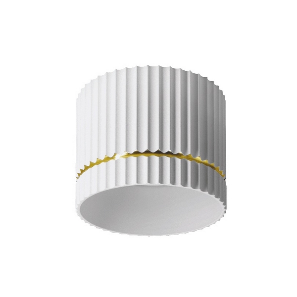 Изображение товара Точечный светильник Wolta WSL-GX53/18WG накладной бело-золотой