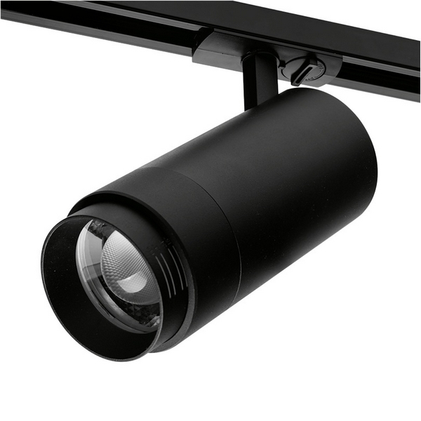

Трековый светодиодный светильник однофазный Wolta WTL-35W/02B 220V 35Вт 4000К IP20 черный, WTL-35W/02B