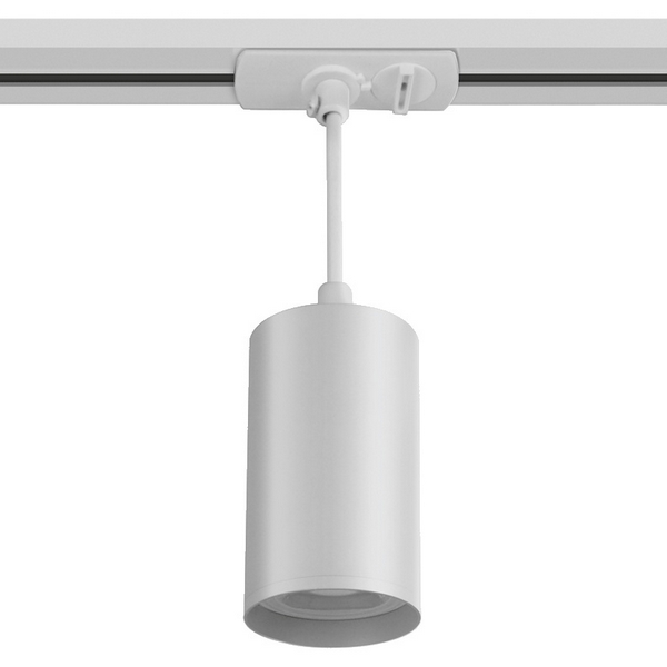 

Трековый светильник однофазный Wolta WTL-GU10/03W под лампу GU10 белый BASIC, Wtl-Gu10 WTL-GU10/03W