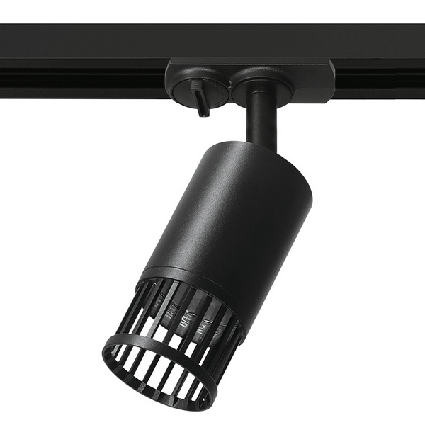 Изображение товара Трековый светильник Wolta WTL-GU10/19B черный для лампы GU10 современный