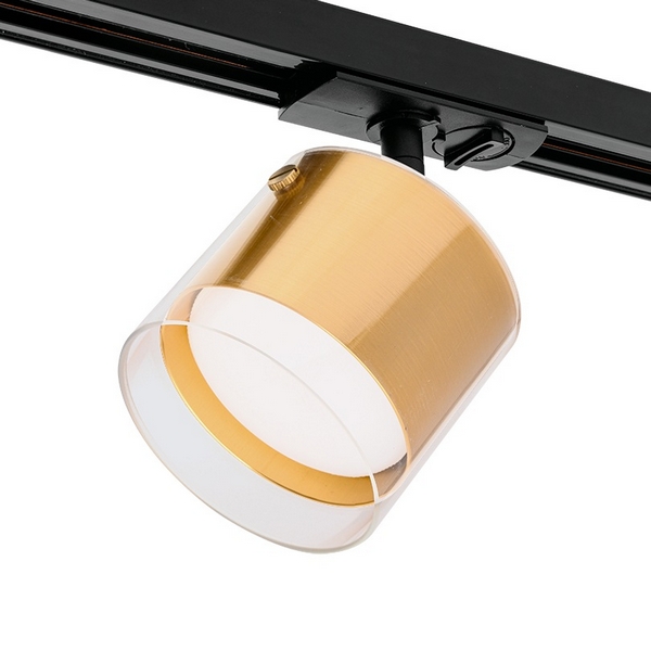 

Трековый светильник однофазный Wolta WTL-GX53/07G под лампу GX53 Золотой ORO, Золото, Wtl-Gx53 WTL-GX53/07G