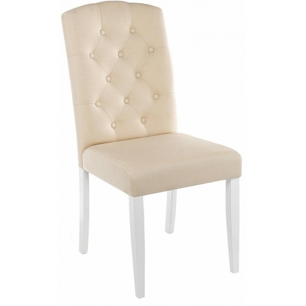

Деревянный стул Menson white / fabric сream 11024 (Woodville), Menson 11024