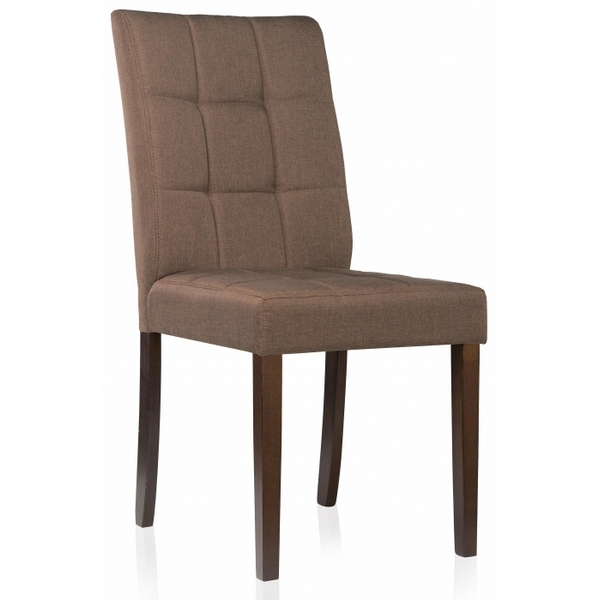 

Деревянный стул Madina dark walnut / fabric brown 11030 (Woodville), Madina 11030