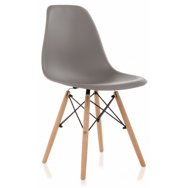 

Пластиковый стул Woodville Eames PC-015 серый 11181, Eames PC-015 11181