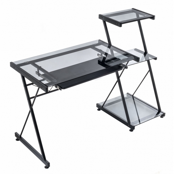 

Компьютерный стол Woodville Kros 11464, Прозрачный, Kros 11464