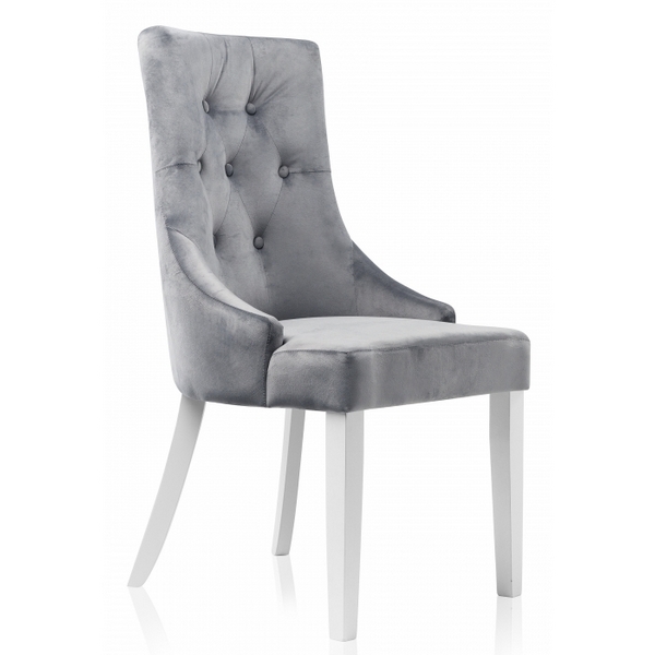 

Стул Woodville Elegance white / grey 11585, Серый, Elegance 11585