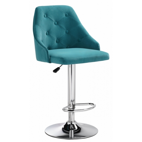 

Барный стул Laguna blue velour 11714 (Woodville), Laguna 11714