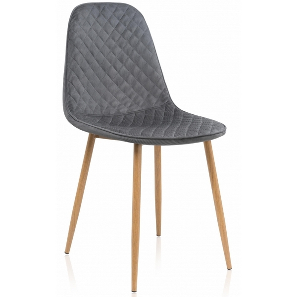 

Стул на металлокаркасе Capri grey / wood 11849 Woodville, Capri 11849