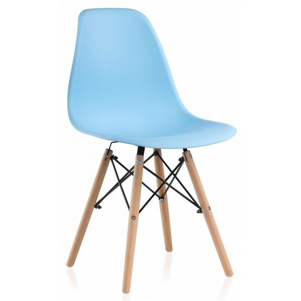 Стул eames голубой