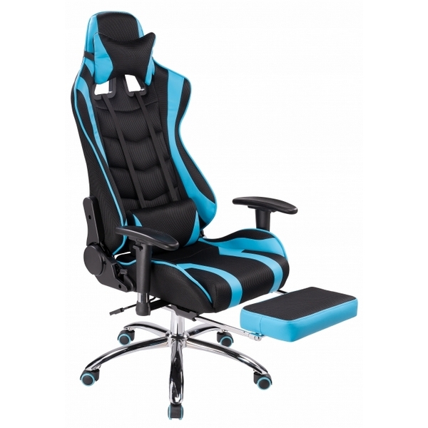 

Компьютерное кресло Woodville Kano 1 light blue / black 11909, Kano 11909