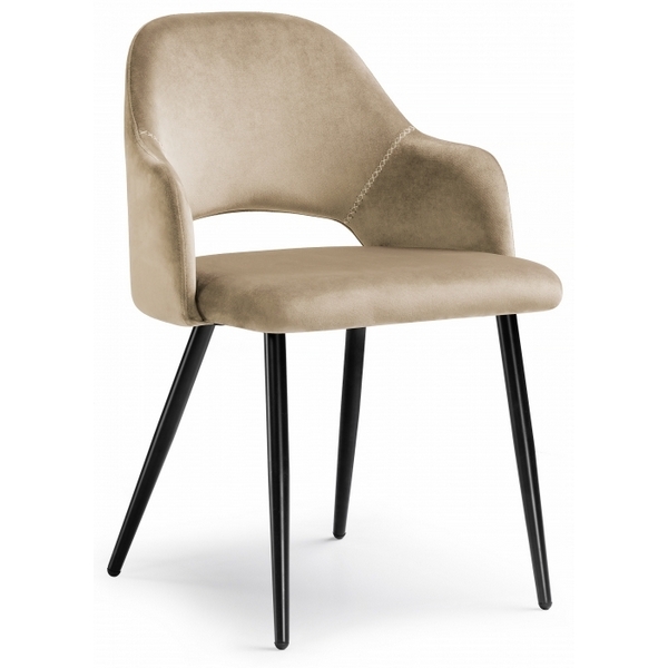 

Стул Woodville на металлокаркасе Konor champagne / black 11953, Konor 11953