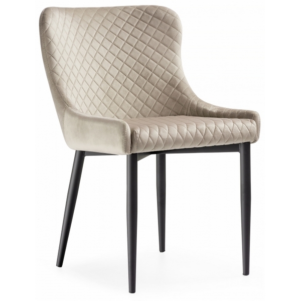 

Стул на металлокаркасе Teo beige / black 15020 (Woodville), Teo 15020