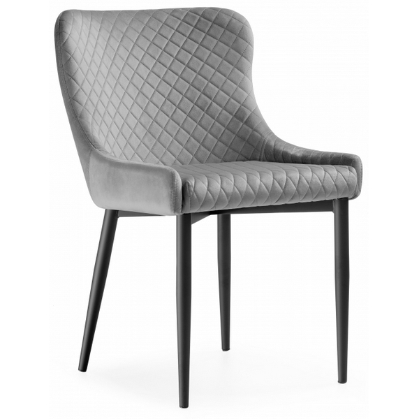 

Стул на металлокаркасе Teo light gray / black 15023 (Woodville), Teo 15023