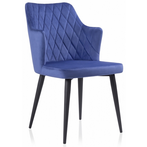 

Стул Woodville на металлокаркасе Velen dark blue 15029, Velen 15029