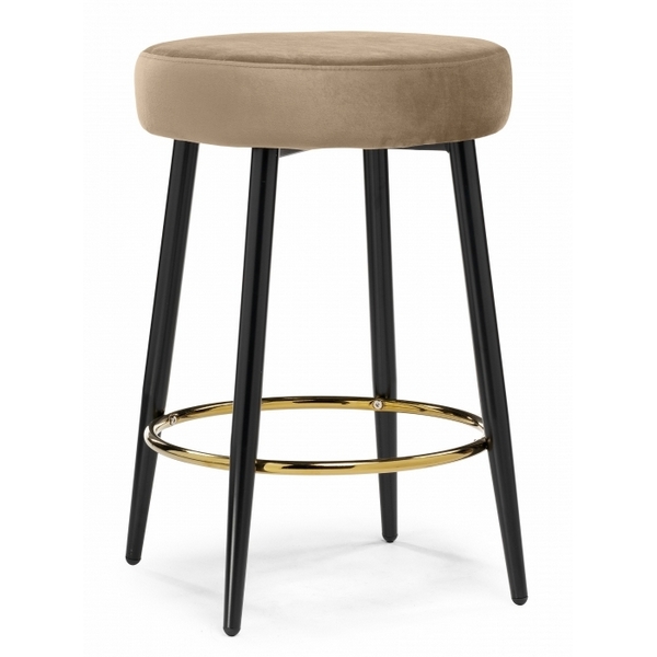

Барный стул Woodville Plato dark beige 15059, Бежевый, Plato 15059