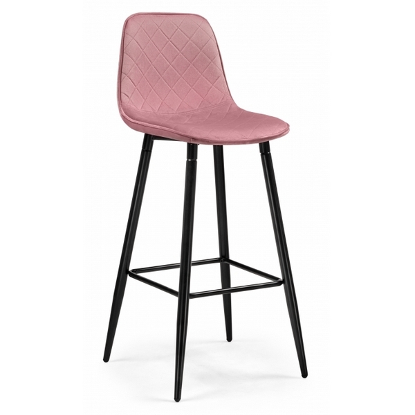 

Барный стул Woodville Capri pink / black 15128, Capri 15128
