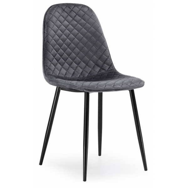 

Стул Woodville на металлокаркасе Capri dark gray / black 15134, Capri 15134