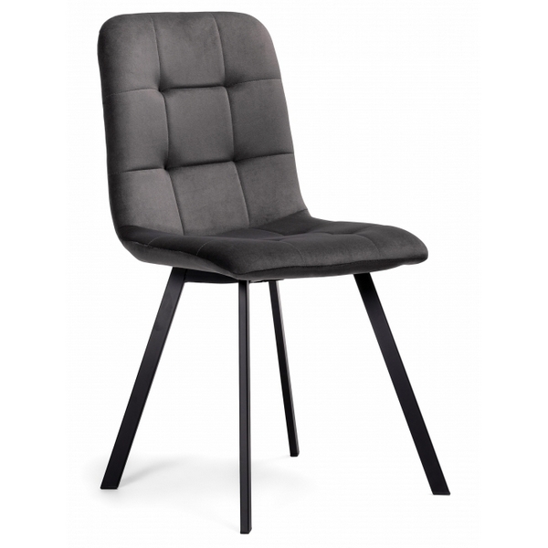 

Стул на металлокаркасе gray / Woodville Bruk 15236, Bruk 15236