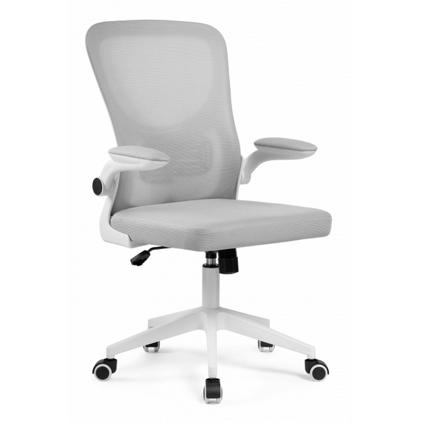 

Компьютерное кресло Woodville Konfi light gray / white 15329, Серый, Konfi 15329