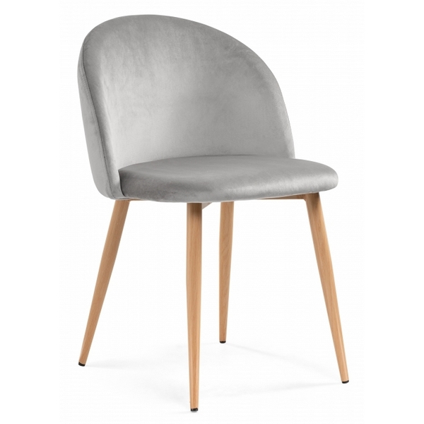 

Стул Woodville на металлокаркасе Aldo grey / wood 15367, Aldo 15367