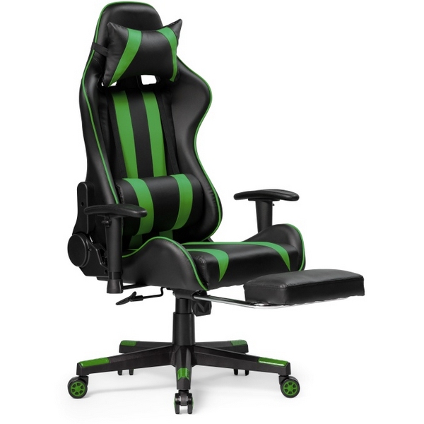 

Компьютерное кресло Woodville Corvet black / green 15467, Corvet 15467