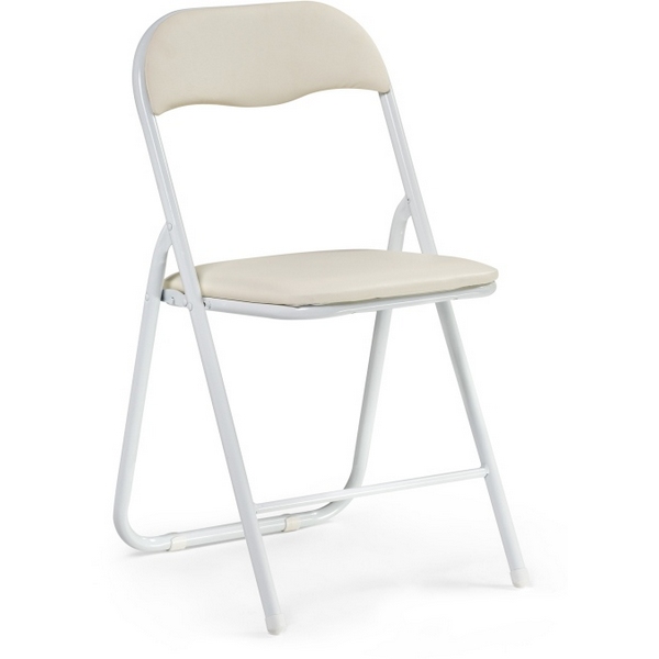 

Стул Woodville на металлокаркасе Fold 1 складной beige / white 15479, Fold 15479