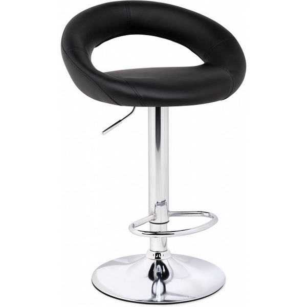 

Барный стул Woodville Oazis black / chrome 15501, Oazis 15501