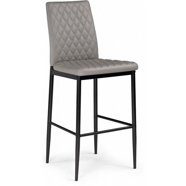 

Барный стул Woodville Teon gray / black 15511, Teon 15511
