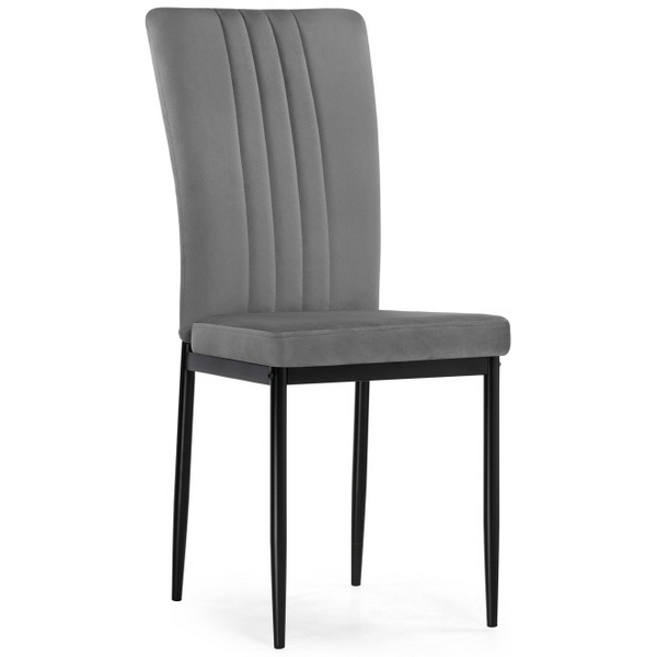

Стул на металлокаркасе Woodville Rek dark gray / black, Mega 15639