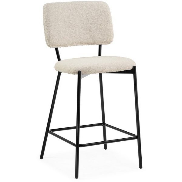 

Полубарный стул Woodville Reparo bar beige / black 15663, Reparo 15663