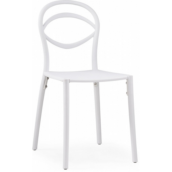 

Пластиковый стул Woodville Simple white, Fold 15739